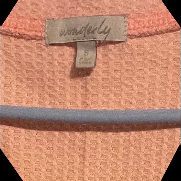 Belk waffle style womens blouse “Wonderly” small - Picture 8 of 9